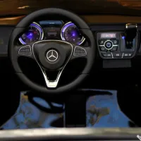 Mașină electrică Mercedes-Benz X-Class Richi Tichi MX606/2 / 40 kg / 3+ / Black photo 5