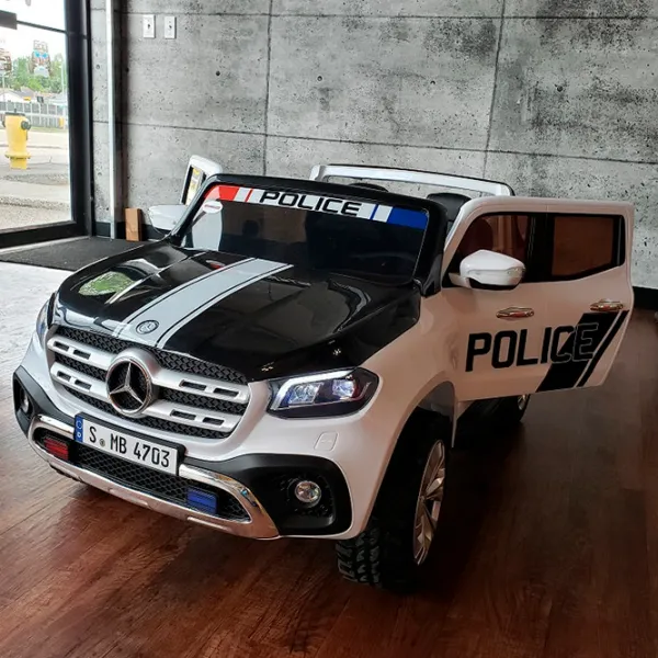 Mașină electrică Mercedes-Benz X-Class Richi Tichi MX606/1  / 40 kg / 3+ / White photo 4 Mașină electrică Mercedes-Benz X-Class Richi Tichi MX606/1  / 40 kg / 3+ / White photo 4