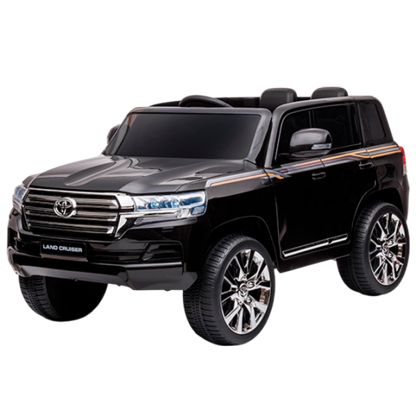 Mașină electrică Toyota Land Cruiser Richi Tichi JJ2022/2 7 km/h / 30 kg / 3+ / Black photo 1 Mașină electrică Toyota Land Cruiser Richi Tichi JJ2022/2 7 km/h / 30 kg / 3+ / Black photo 1