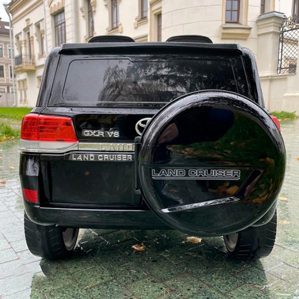 Mașină electrică Toyota Land Cruiser Richi Tichi JJ2022/2 7 km/h / 30 kg / 3+ / Black photo 8 Mașină electrică Toyota Land Cruiser Richi Tichi JJ2022/2 7 km/h / 30 kg / 3+ / Black photo 8