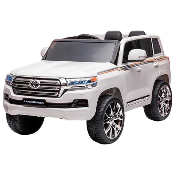 Mașină electrică Toyota Land Cruiser Richi Tichi JJ2022/1 7 km/h / 30 kg / 3+ / White photo 1 Mașină electrică Toyota Land Cruiser Richi Tichi JJ2022/1 7 km/h / 30 kg / 3+ / White photo 1