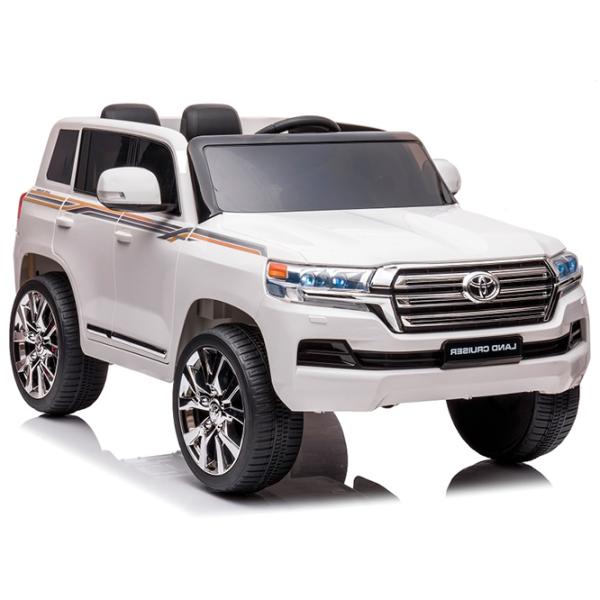 Mașină electrică Toyota Land Cruiser Richi Tichi JJ2022/1 7 km/h / 30 kg / 3+ / White photo 2 Mașină electrică Toyota Land Cruiser Richi Tichi JJ2022/1 7 km/h / 30 kg / 3+ / White photo 2