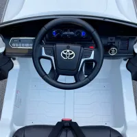 Mașină electrică Toyota Land Cruiser Richi Tichi JJ2022/1 7 km/h / 30 kg / 3+ / White photo 11
