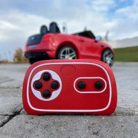 Mașină electrică Bentley Continental Super Sports Richi Tichi JE1155/2 5 km/h / 30 kg / 3+ / Red photo 3