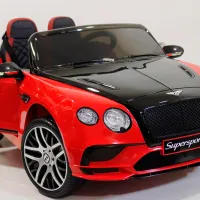Mașină electrică Bentley Continental Super Sports Richi Tichi JE1155/2 5 km/h / 30 kg / 3+ / Red photo 6