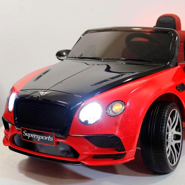 Электромобиль Bentley Continental Super Sports Richi Tichi JE1155/2 5 км/ч / 30 кг / 3+ / Красный photo 7 Электромобиль Bentley Continental Super Sports Richi Tichi JE1155/2 5 км/ч / 30 кг / 3+ / Красный photo 7