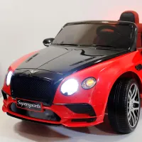 Mașină electrică Bentley Continental Super Sports Richi Tichi JE1155/2 5 km/h / 30 kg / 3+ / Red photo 7