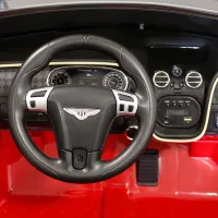 Mașină electrică Bentley Continental Super Sports Richi Tichi JE1155/2 5 km/h / 30 kg / 3+ / Red photo 10
