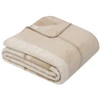 Cuvertură Ibena 2937/300  Acril / Beige