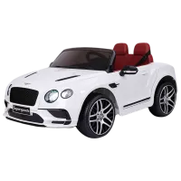 Mașină electrică Bentley Continental Super Sports Richi Tichi JE1155/1 5 km/h / 30 kg / 3+ / White