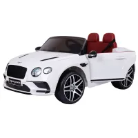 Mașină electrică Bentley Continental Super Sports Richi Tichi JE1155/1 5 km/h / 30 kg / 3+ / White photo 2