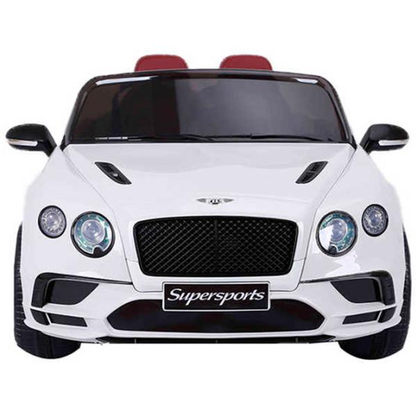 Mașină electrică Bentley Continental Super Sports Richi Tichi JE1155/1 5 km/h / 30 kg / 3+ / White photo 3 Mașină electrică Bentley Continental Super Sports Richi Tichi JE1155/1 5 km/h / 30 kg / 3+ / White photo 3