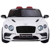 Mașină electrică Bentley Continental Super Sports Richi Tichi JE1155/1 5 km/h / 30 kg / 3+ / White photo 3
