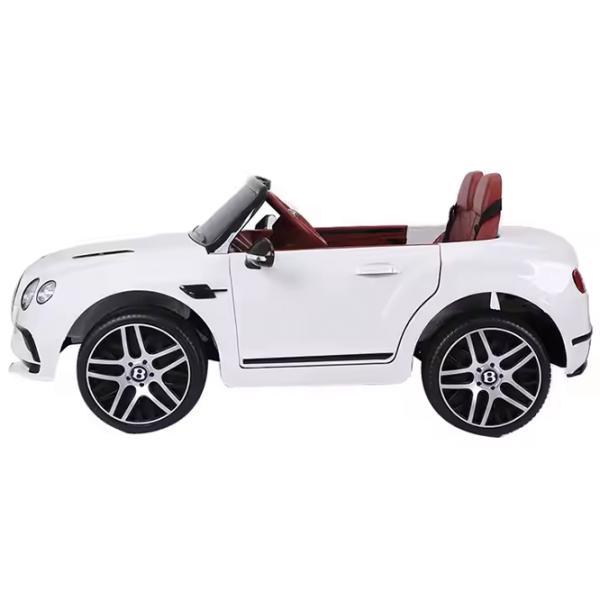 Mașină electrică Bentley Continental Super Sports Richi Tichi JE1155/1 5 km/h / 30 kg / 3+ / White photo 4 Mașină electrică Bentley Continental Super Sports Richi Tichi JE1155/1 5 km/h / 30 kg / 3+ / White photo 4