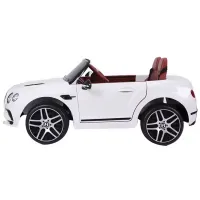 Mașină electrică Bentley Continental Super Sports Richi Tichi JE1155/1 5 km/h / 30 kg / 3+ / White photo 4