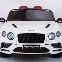 Mașină electrică Bentley Continental Super Sports Richi Tichi JE1155/1 5 km/h / 30 kg / 3+ / White photo 8