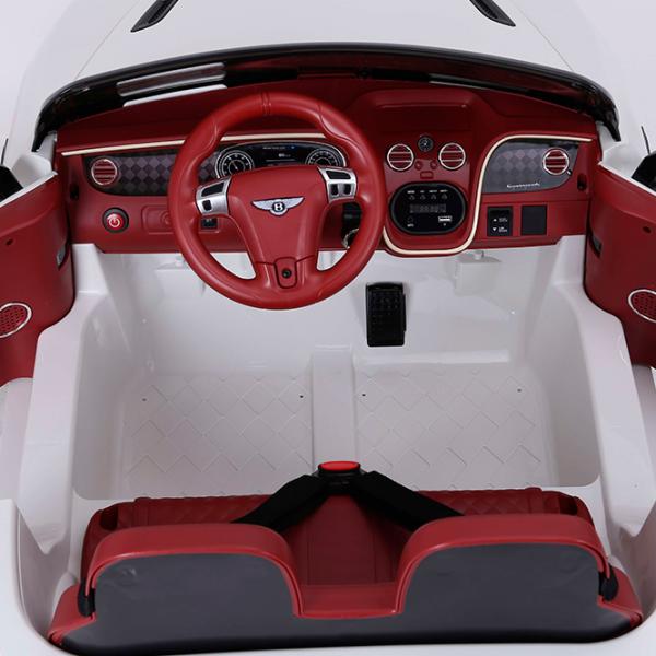 Mașină electrică Bentley Continental Super Sports Richi Tichi JE1155/1 5 km/h / 30 kg / 3+ / White photo 11 Mașină electrică Bentley Continental Super Sports Richi Tichi JE1155/1 5 km/h / 30 kg / 3+ / White photo 11