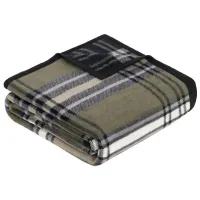 Cuvertură Ibena 3146/780  Acril / Dark Green