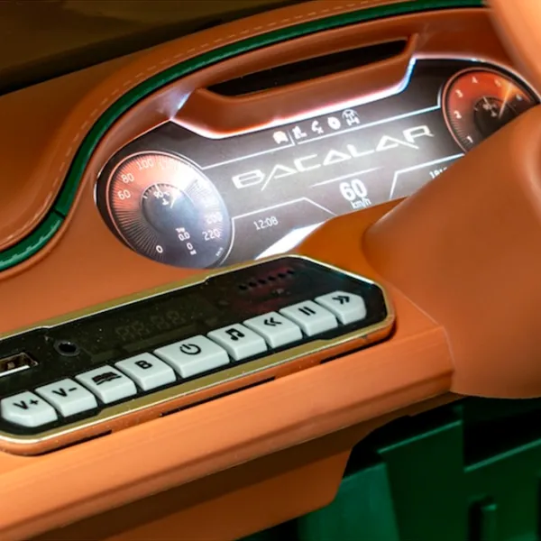 Электромобиль Bentley Bacalar Richi Tichi JE1008/2  / 30 кг / 3+ / Зеленый photo 13