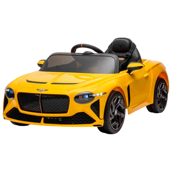 Mașină electrică Bentley Bacalar Richi Tichi JE1008/1  / 30 kg / 3+ / Yelow photo 1