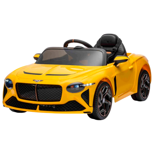 Mașină electrică Bentley Bacalar Richi Tichi JE1008/1  / 30 kg / 3+ / Yelow photo 1