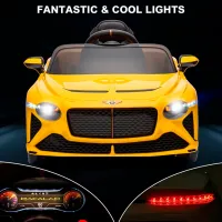 Mașină electrică Bentley Bacalar Richi Tichi JE1008/1 / 30 kg / 3+ / Yelow photo 3