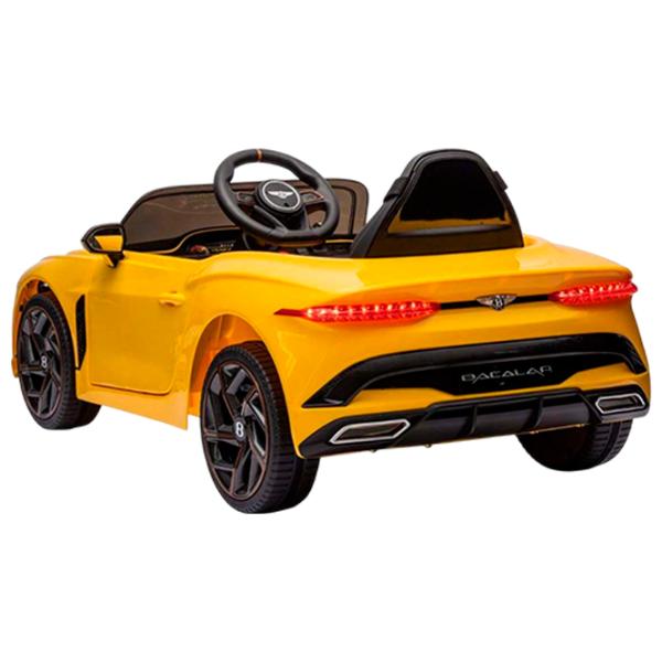 Mașină electrică Bentley Bacalar Richi Tichi JE1008/1  / 30 kg / 3+ / Yelow photo 6