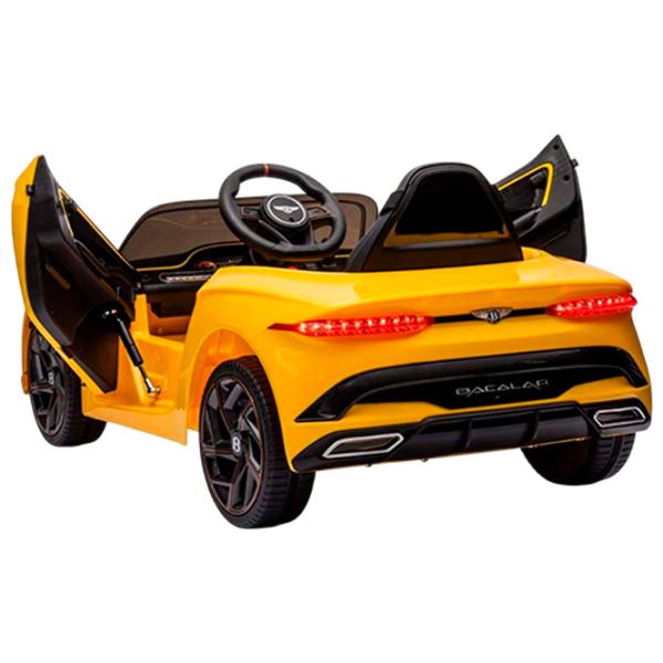 Mașină electrică Bentley Bacalar Richi Tichi JE1008/1  / 30 kg / 3+ / Yelow photo 7