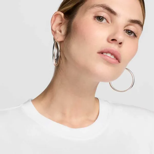 Tricou pentru femei Nike W Sportswear Chill Knit 46% bumbac / White photo 4