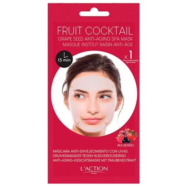 Медицинская маска L'Action Grape Seed Anti-Ageing Spa Mask Маска / Все типы photo 1