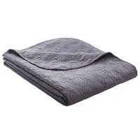 Покрывало Ibena Nancy  Полиэстер / Dark Grey