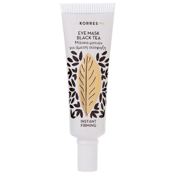 Mască pentru ochi KORRES Black Tea Instant Firming Eye Mask Mască / Toate tipurile photo 1