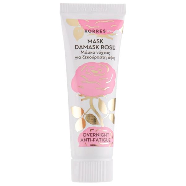 Mască pentru față KORRES Damask Rose Overnight Anti-Fatigue Facial Mask Mască / Toate tipurile photo 1