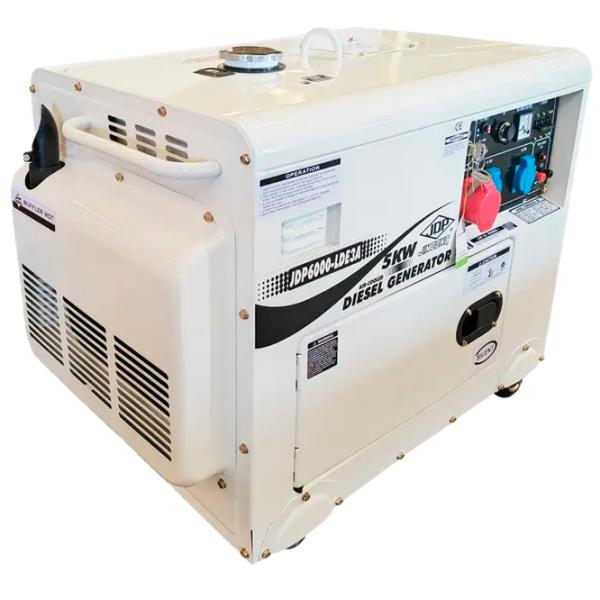 Генератор JDP JDP6000-LDE3A 230 / 400 В Дизель / 5.5 кВт photo 1