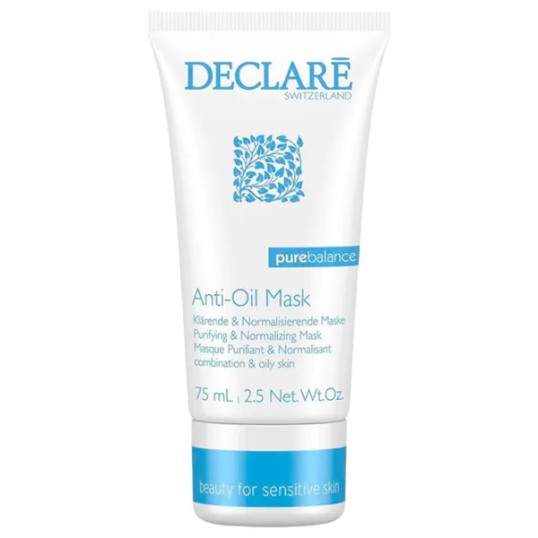 Mască pentru față Declare Pure Balance Anti-Oil Mask Mască / Grasă și combinată photo 1 Mască pentru față Declare Pure Balance Anti-Oil Mask Mască / Grasă și combinată photo 1