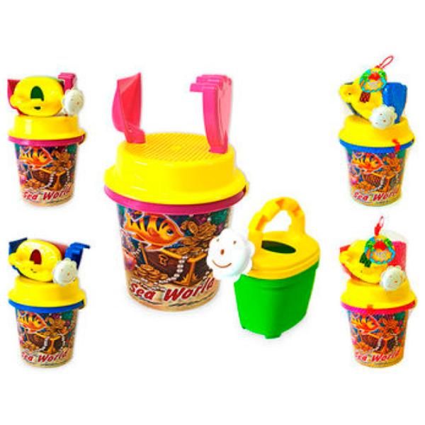 Set de jucării pentru nisip Androni 44769 Plastic / 5 photo 1 Set de jucării pentru nisip Androni 44769 Plastic / 5 photo 1