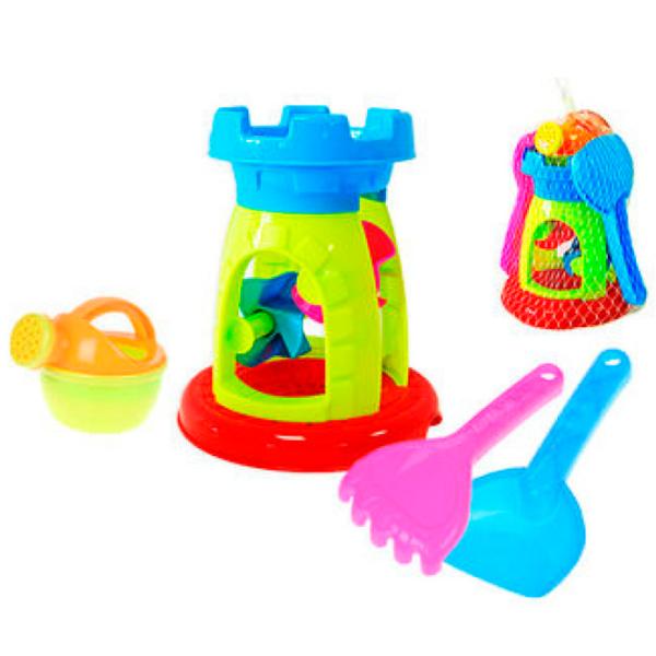 Set de jucării pentru nisip Androni 44809 Plastic / 4 photo 1 Set de jucării pentru nisip Androni 44809 Plastic / 4 photo 1