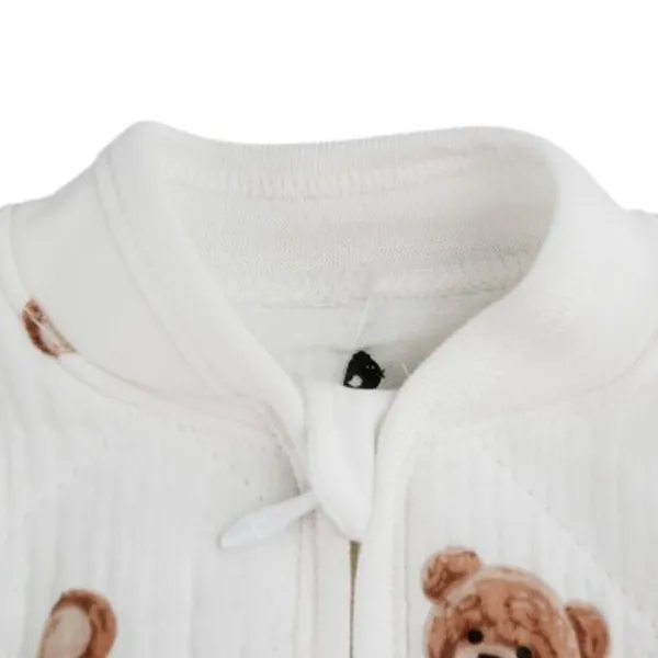 Salopetă unisex Minikin Muslin 68 / White photo 3 Salopetă unisex Minikin Muslin 68 / White photo 3