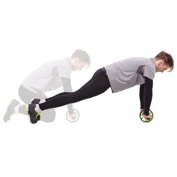 Rotă pentru abdomen Insportline IN13169  Green photo 6 Rotă pentru abdomen Insportline IN13169  Green photo 6