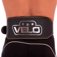 Centură atletică Velo VL-6628 Pentru atletism / Piele / L photo 4