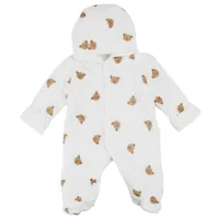 Kомбинезон унисекс Minikin Muslin 68 / Белый