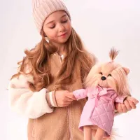 Jucărie moale Orange Toys Animals Lucky Yoyo Evening Walk 1+ / Pink photo 2