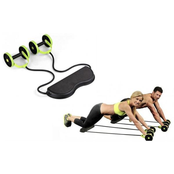 Roată pentru abdomen Insportline Revoflex Xtreme Green photo 3 Roată pentru abdomen Insportline Revoflex Xtreme Green photo 3