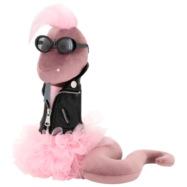 Jucărie moale Orange Toys Animals Roxy the Snake  1+ / Pink photo 1