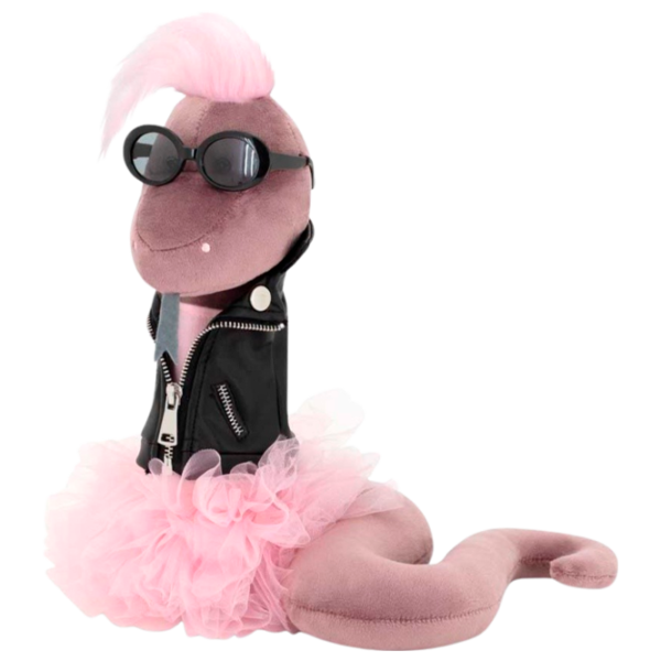 Jucărie moale Orange Toys Animals Roxy the Snake  1+ / Pink photo 1