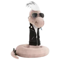 Мягкая игрушка Orange Toys Animals Dimon the Snake  1+ / Серый