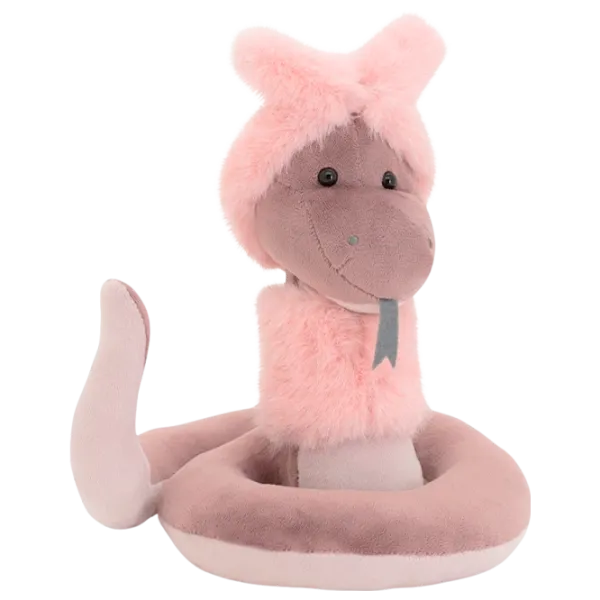 Jucărie moale Orange Toys Animals Elizabeth the Snake  1+ / Pink photo 1 Jucărie moale Orange Toys Animals Elizabeth the Snake  1+ / Pink photo 1
