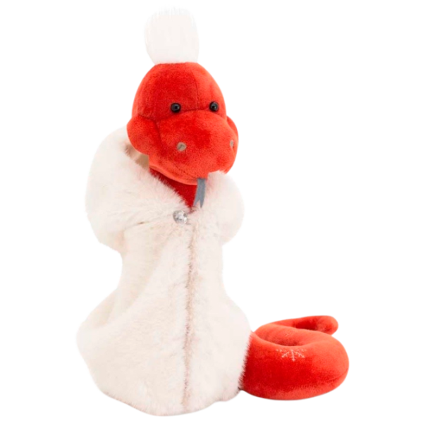 Jucărie moale Orange Toys Animals Cristina the Snake  1+ / White photo 1 Jucărie moale Orange Toys Animals Cristina the Snake  1+ / White photo 1
