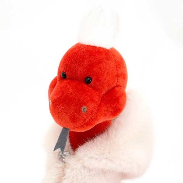 Jucărie moale Orange Toys Animals Cristina the Snake  1+ / White photo 3 Jucărie moale Orange Toys Animals Cristina the Snake  1+ / White photo 3