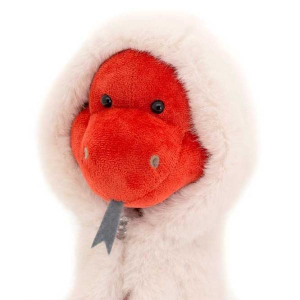 Jucărie moale Orange Toys Animals Cristina the Snake  1+ / White photo 4 Jucărie moale Orange Toys Animals Cristina the Snake  1+ / White photo 4